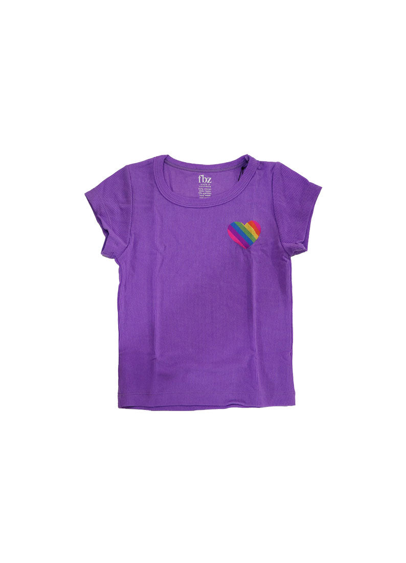 *Heart Stripe Tee*