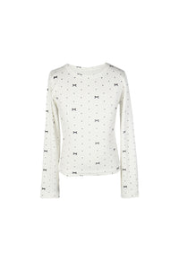 *Allover Bow Tee*