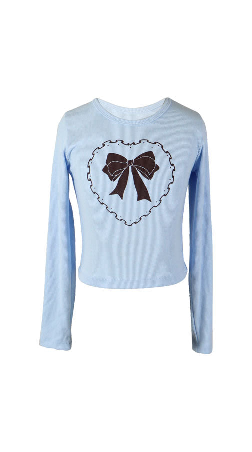 *Bow Long Sleeve Tee*