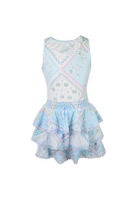 *Handkerchief Ruffle Dress*