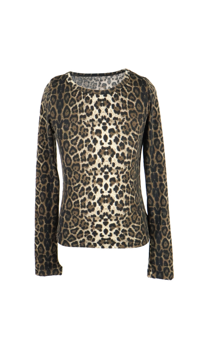 *Leopard L/S Tee*
