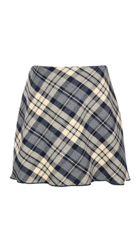 *Plaid Mini Skirt*