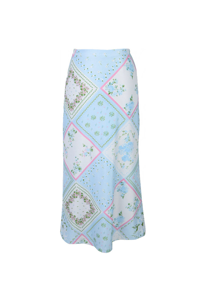 *Handkerchief Printed Skirt*