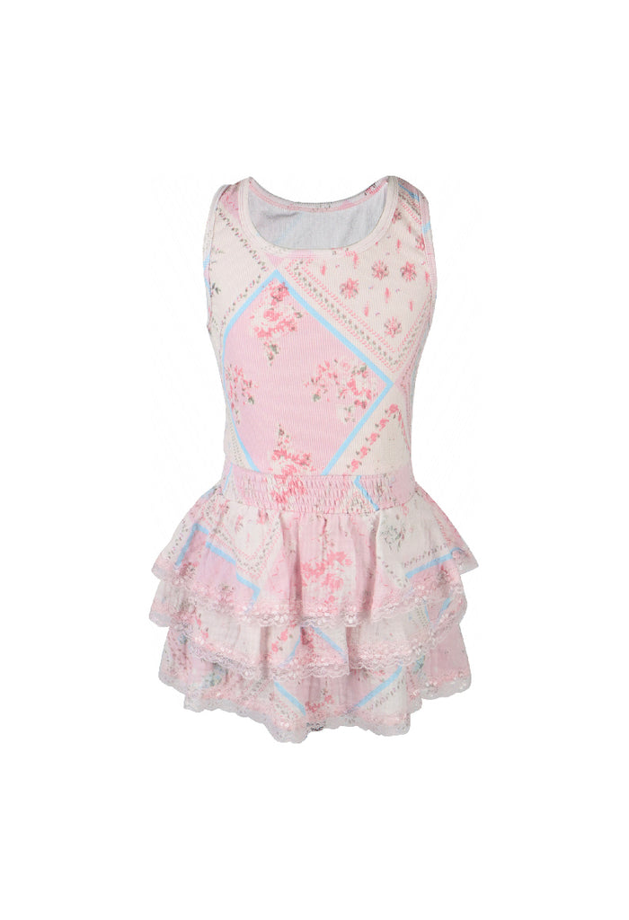 *Handkerchief Ruffle Dress*