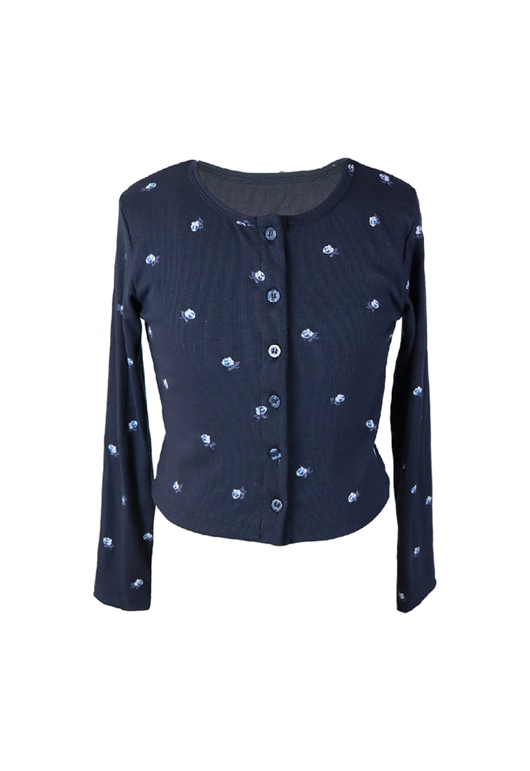 *Dipsy Flower Cardigan*