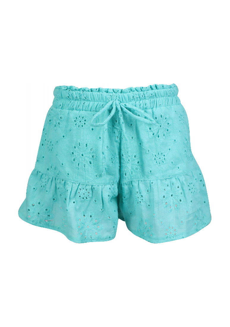 *Colorfull Eyelet Short*