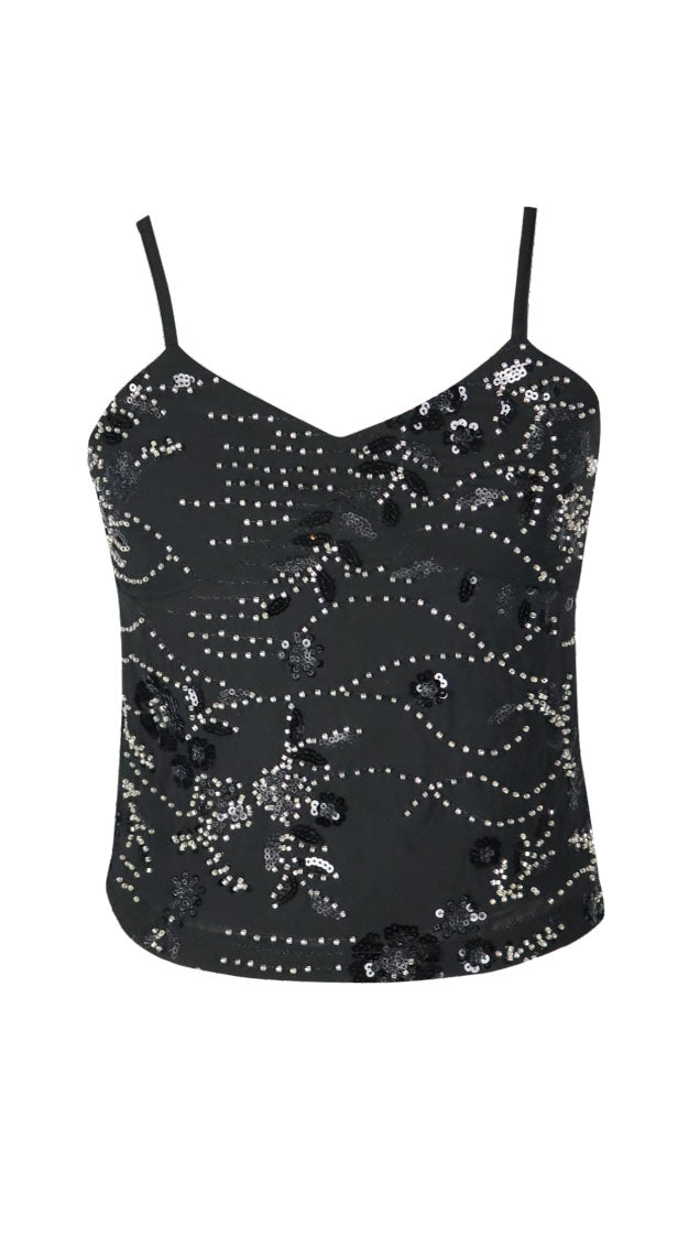 *Sequin Camisole Top*