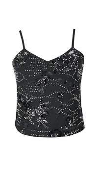 *Sequin Camisole Top*