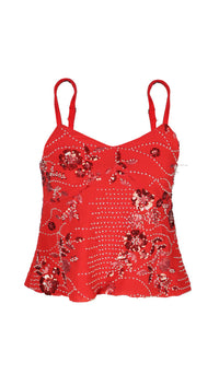 *Sequin Camisole Top*