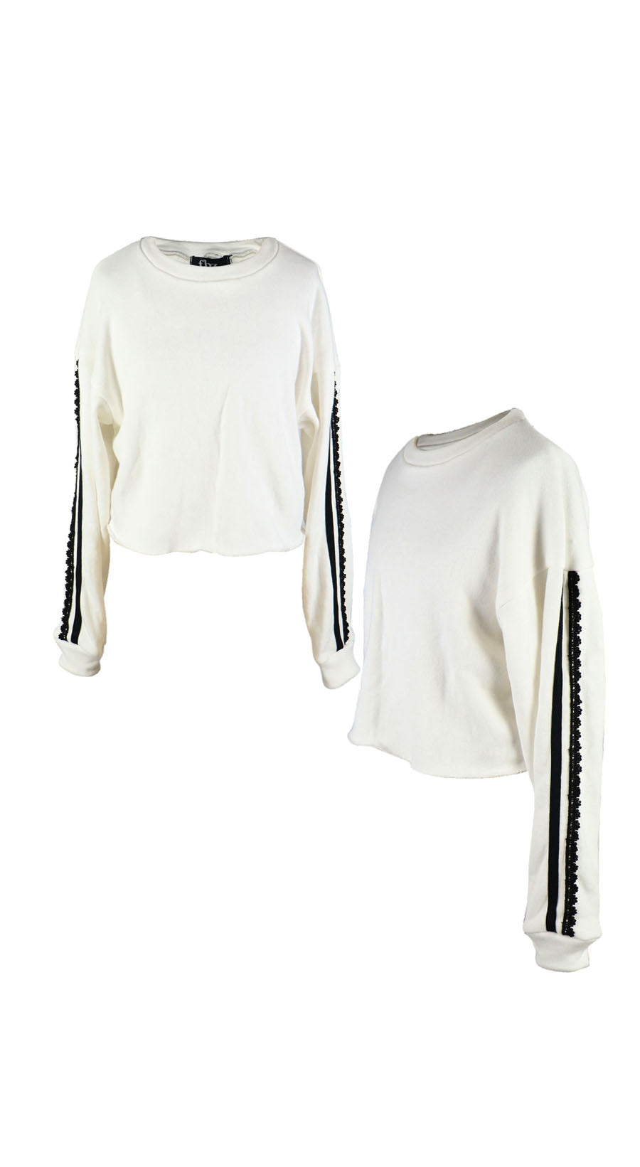 *Stripe-Detail Sweatshirt*