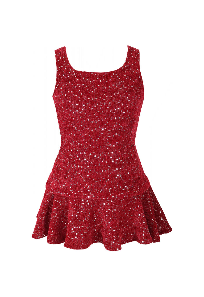 *Knit Sequined Dress*