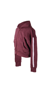 *Active Stripe Zip Jacket*