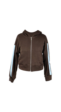 *Active Stripe Zip Jacket*