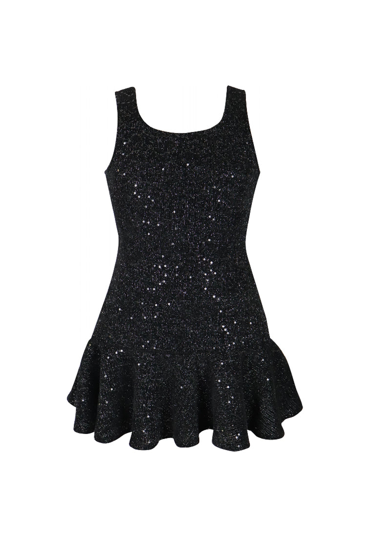 *Knit Sequined Dress*