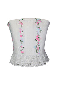 *Eyelet Tubetop*