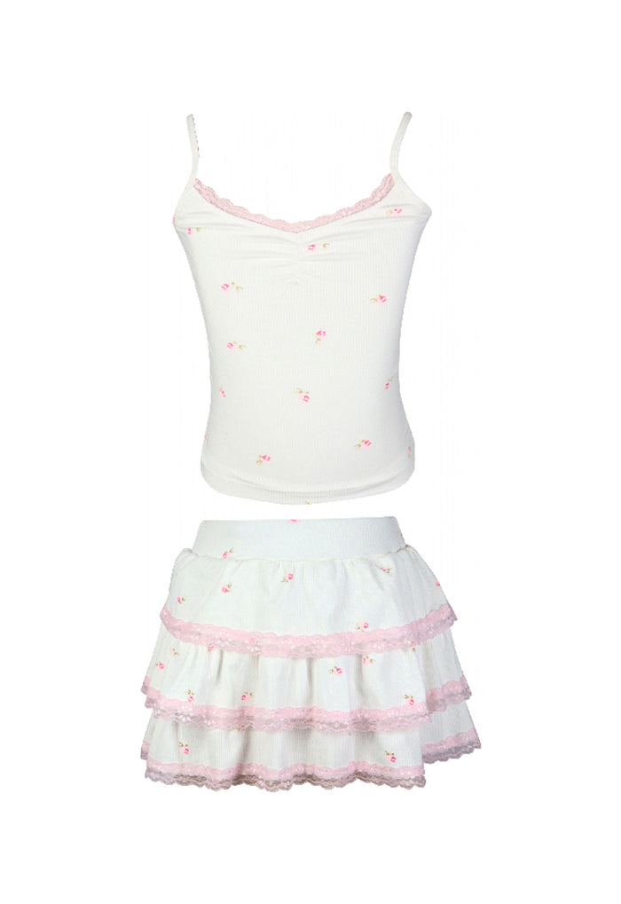 *Dipsy Flower Ruffle Skirt*