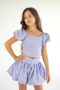 *Poplin Bubble Skirt*