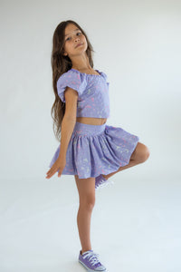 *Poplin Bubble Skirt*