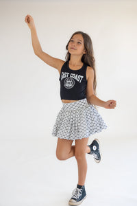 *Poplin Bubble Skirt*