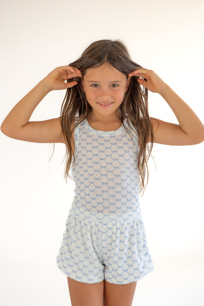 *Allover Bow Printed Tank*