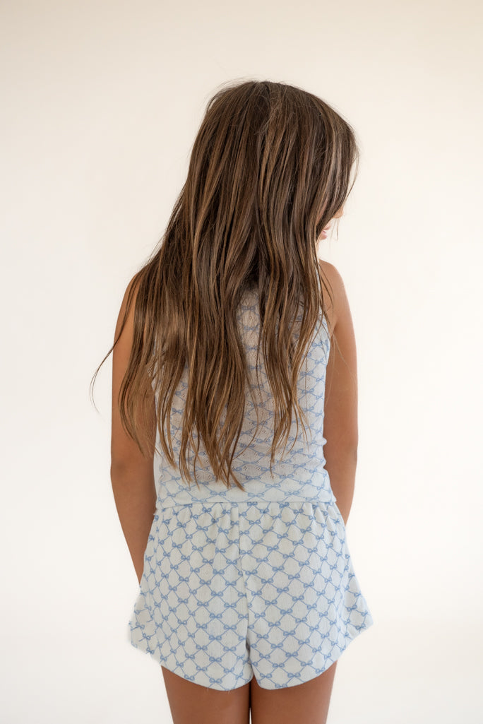 *Allover Bow Printed Tank*