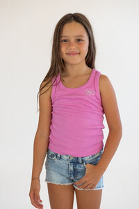 *Rhinestone Bow Rib Tank*