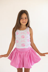 *Poplin Bubble Skirt*
