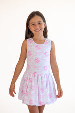 Pink Bow Toile