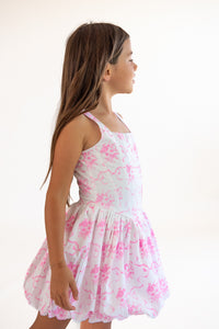 *Poplin Corset Bubble Dress*