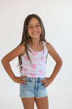 Pink Bow Toile