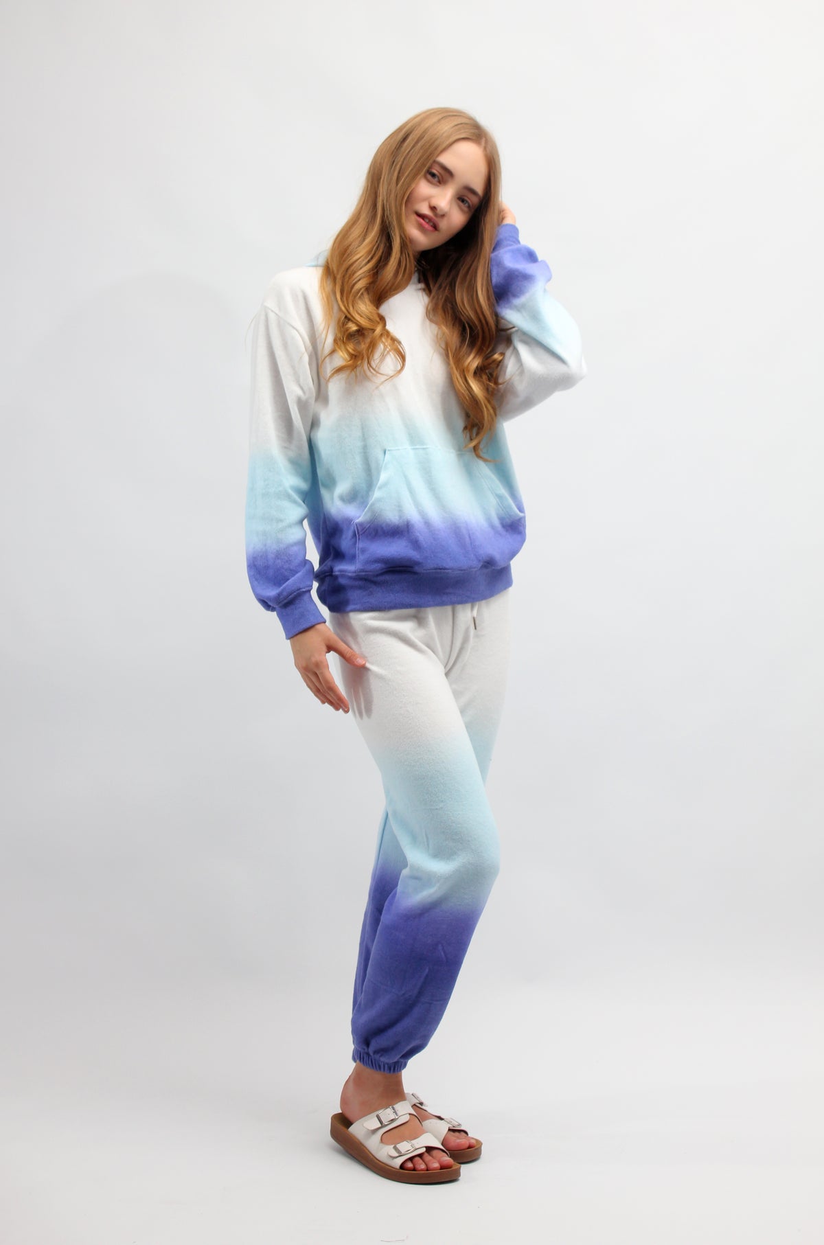 *Blue Ombre Hoody*