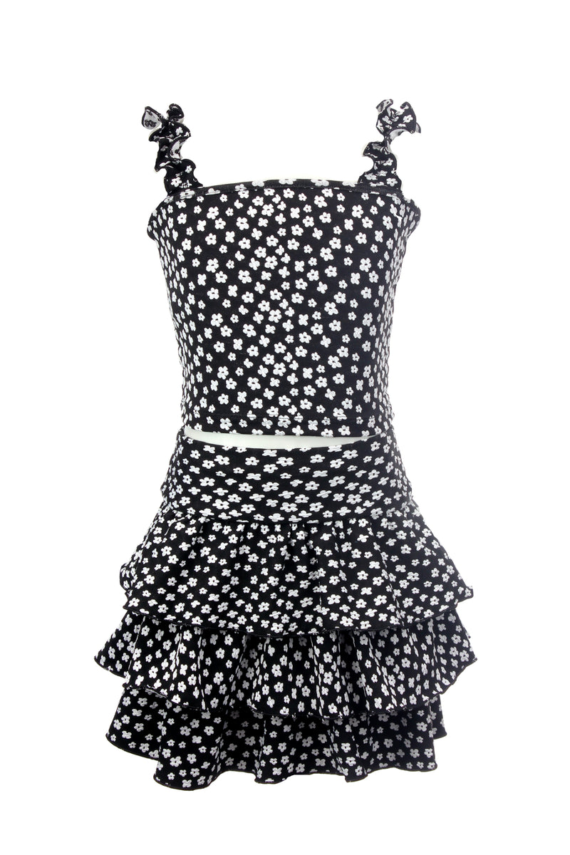 Daisy Ruched Strap Ballet Top* Flowers By Zoe Clothing Daisy Ruched Strap Ballet Top* Flowers By Zoe Clothing