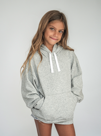 Black Silver Studded Hoody