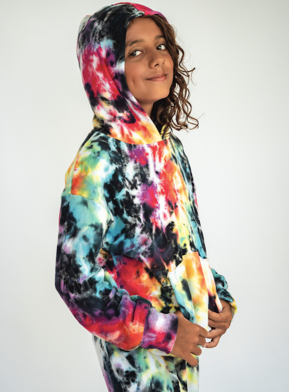 Multi Tie Dye Hoody