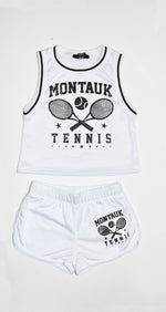 *White Mesh Montaux Short*
