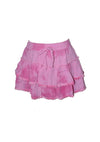 *Pink Cloud Tie Dye Ruffle Skirt*