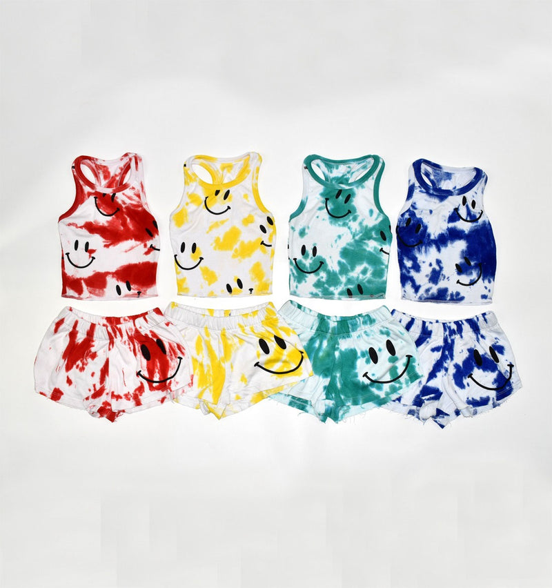 *Green Wink Tie Dye Tank*
