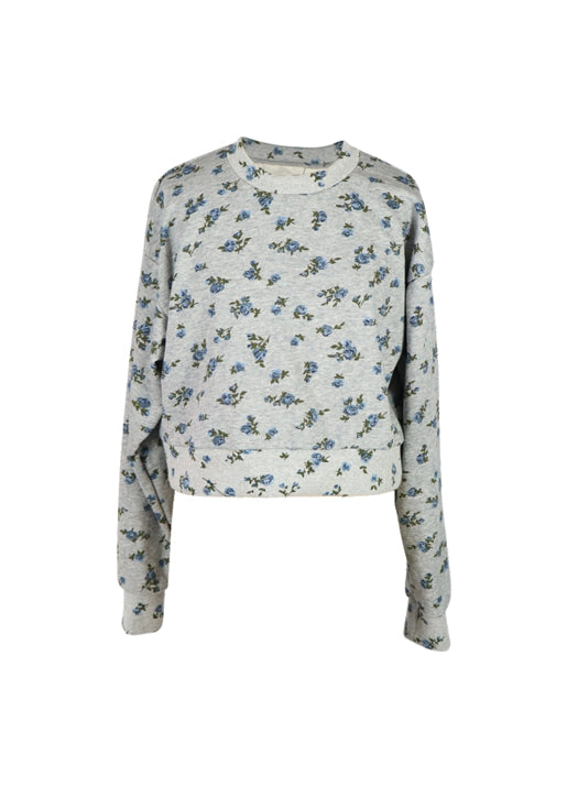 *Blue Flower Sweatshirt*