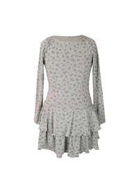 *Blue Flower Dress*