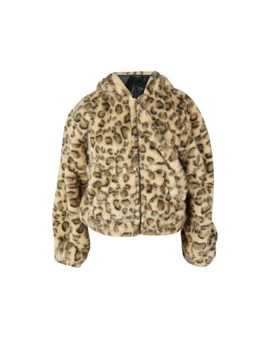 *Leopard Zip Jacket*
