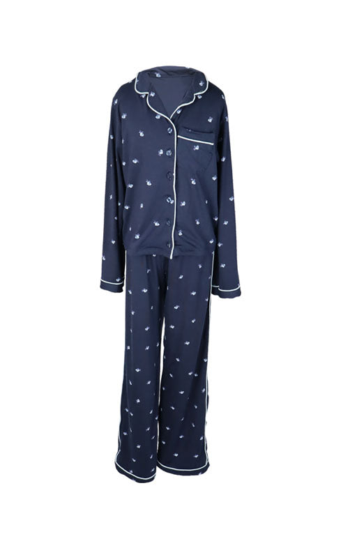 *Allover Long Pajama Set*