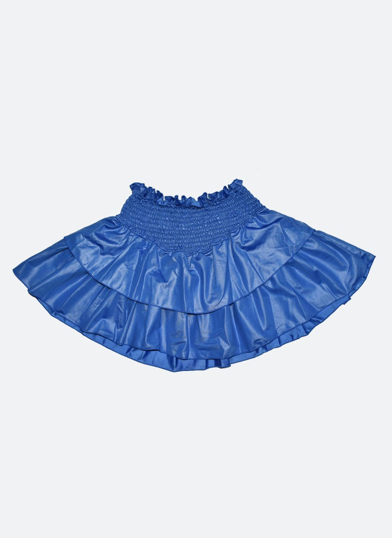 *Royal Blue Smocked Skirt*