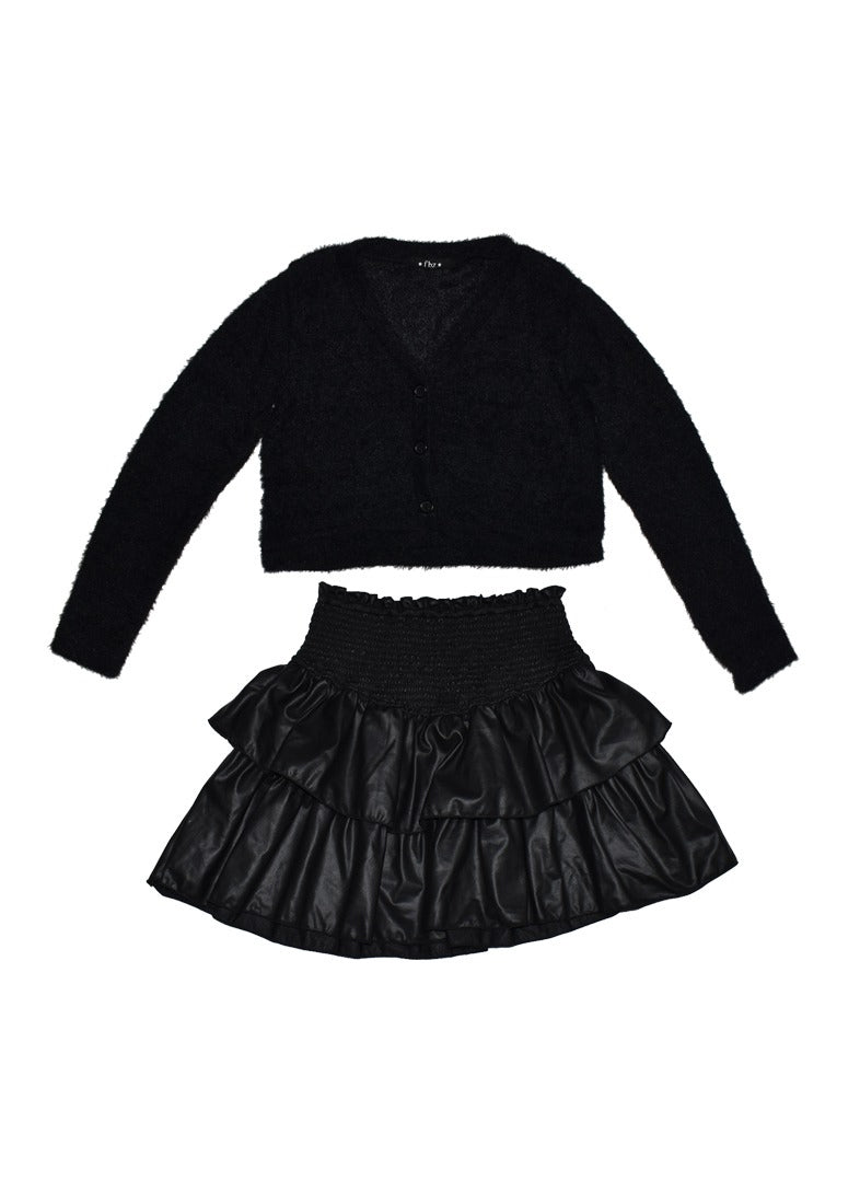 *Black Long Sleeve Cardigan*