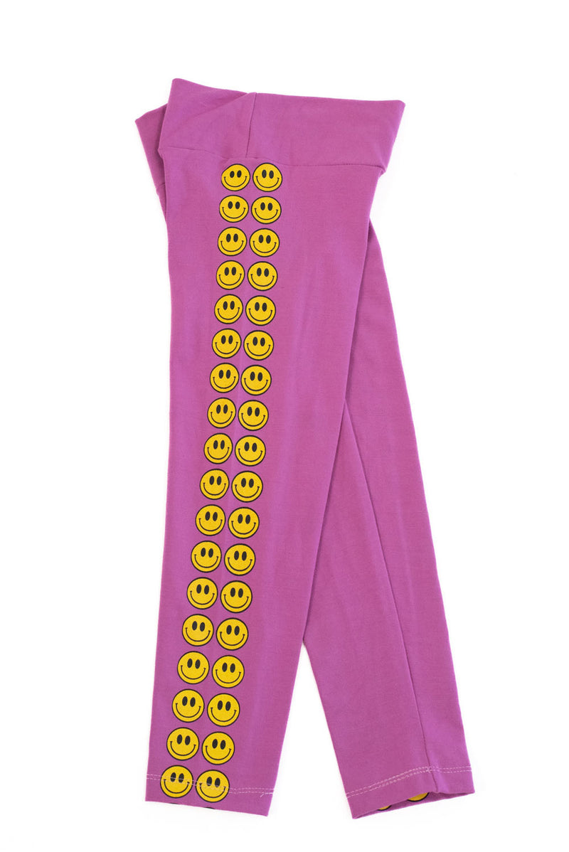 *Pink Enzyme Yellow Smile Legging*