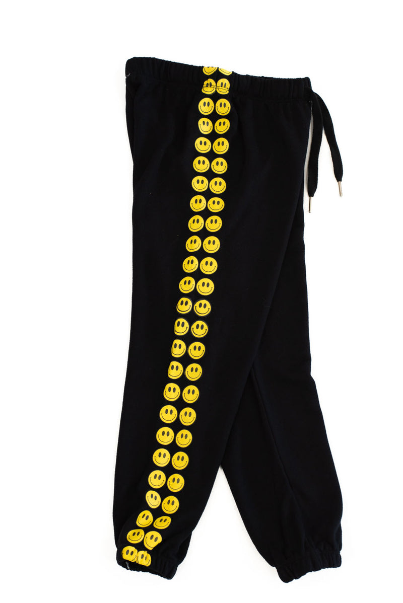 *Black Yellow Smile Sweatpant*