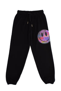 Black Silver Studded Hoody