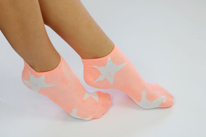 *Coral Stars Socks*