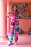 *Multi Color Smile Tie-Dye Sweatpants*