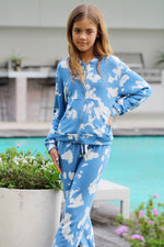 *Blue Bleach Stars Sweatpants*