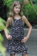 *Black Liberty Smocked Dress*